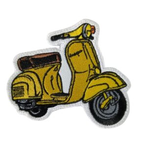 Vespa yellow 2