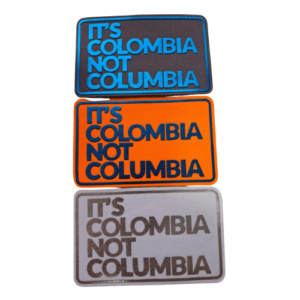 It's Colombia not Columbia